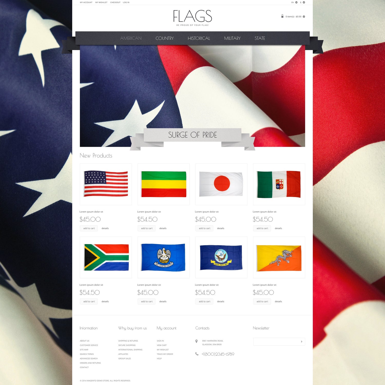 Magento Themes - GoWebBaby.Com