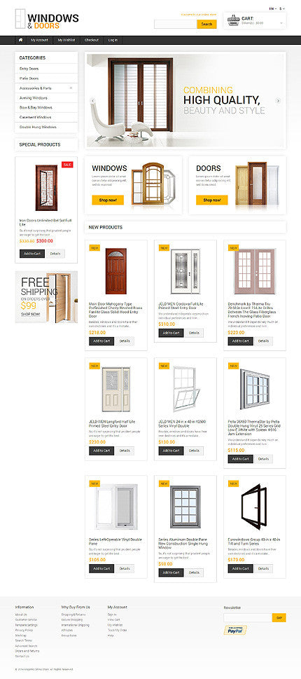 Magento Themes - GoWebBaby.Com