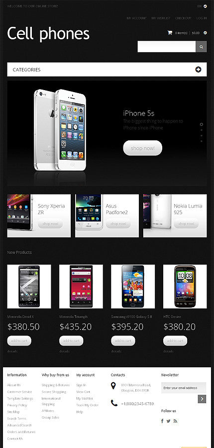 Magento Themes - GoWebBaby.Com