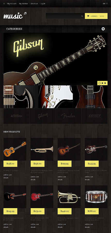 Magento Themes - GoWebBaby.Com