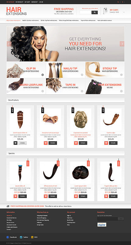 Magento Themes - GoWebBaby.Com