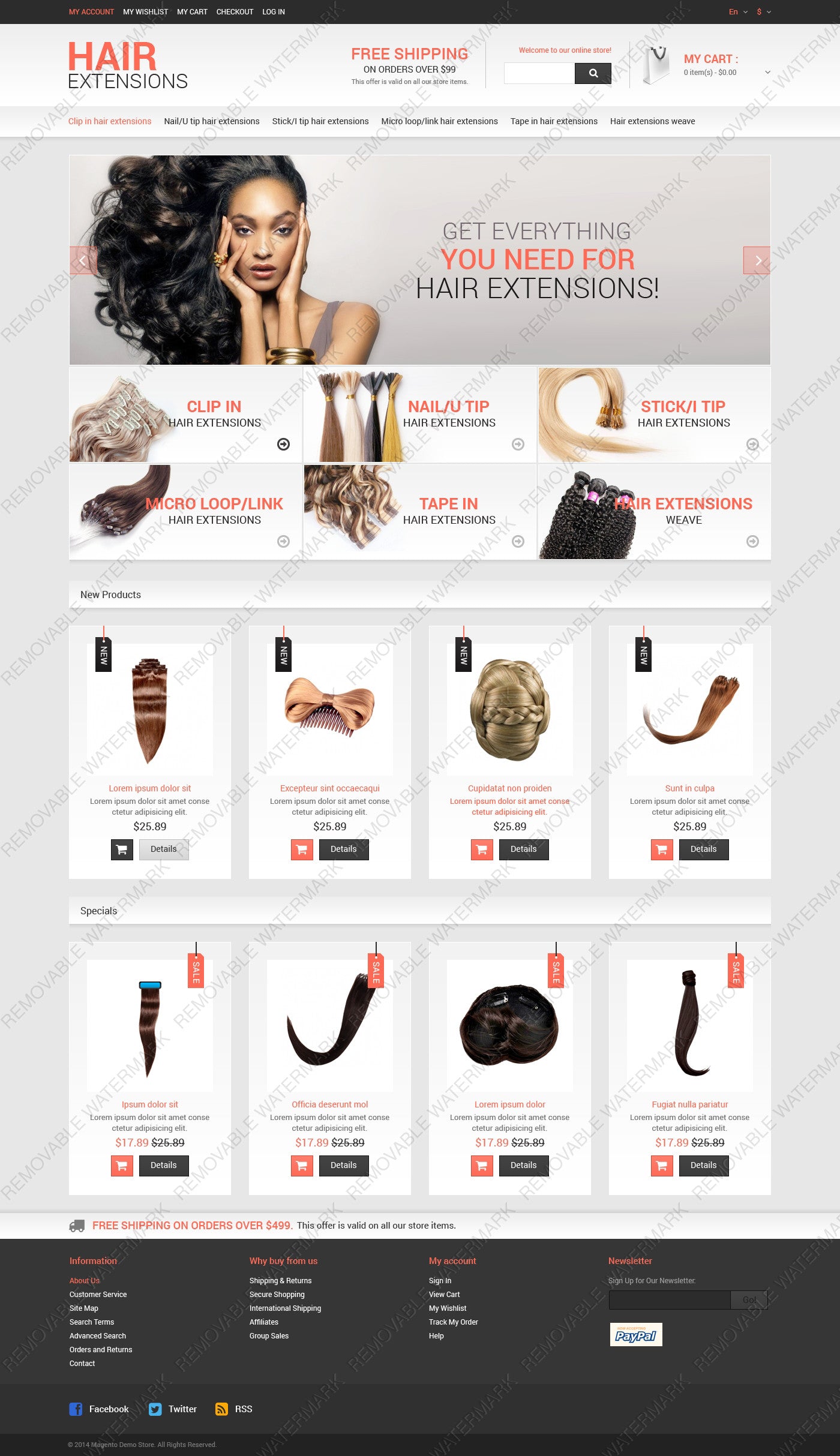 Magento Themes - GoWebBaby.Com