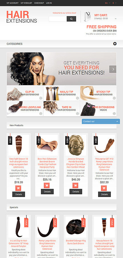 Magento Themes - GoWebBaby.Com