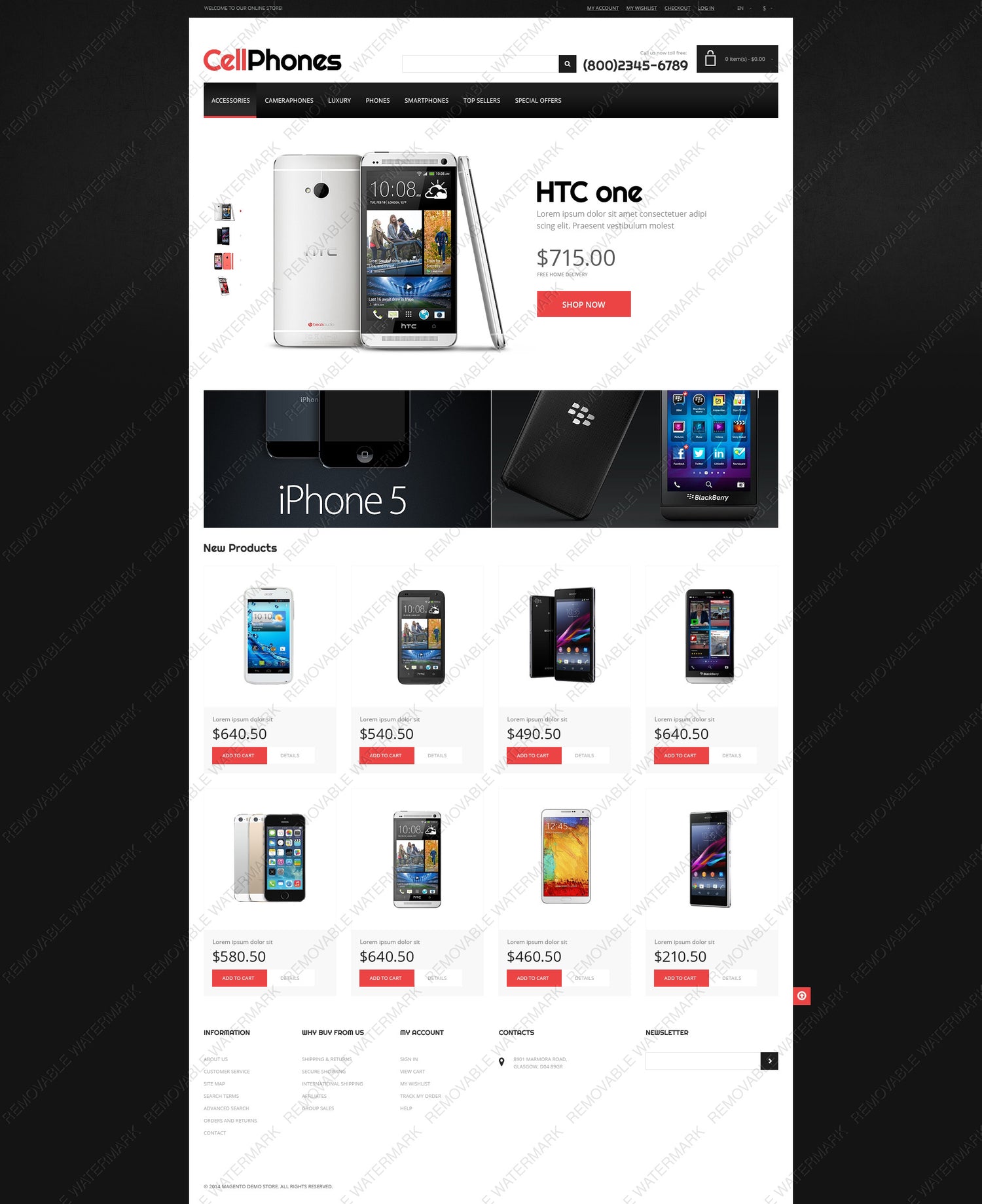 Magento Themes - GoWebBaby.Com