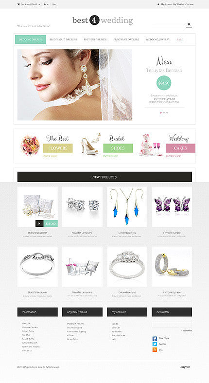 Magento Themes - GoWebBaby.Com