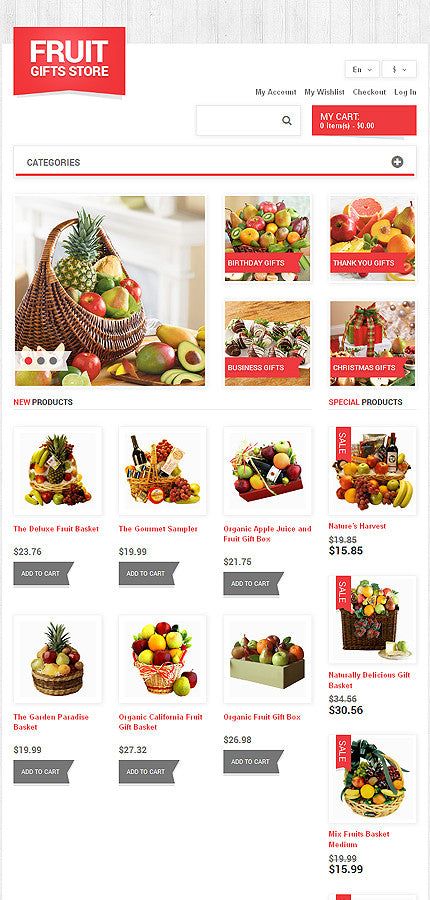 Magento Themes - GoWebBaby.Com