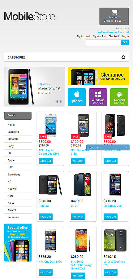 Magento Themes - GoWebBaby.Com