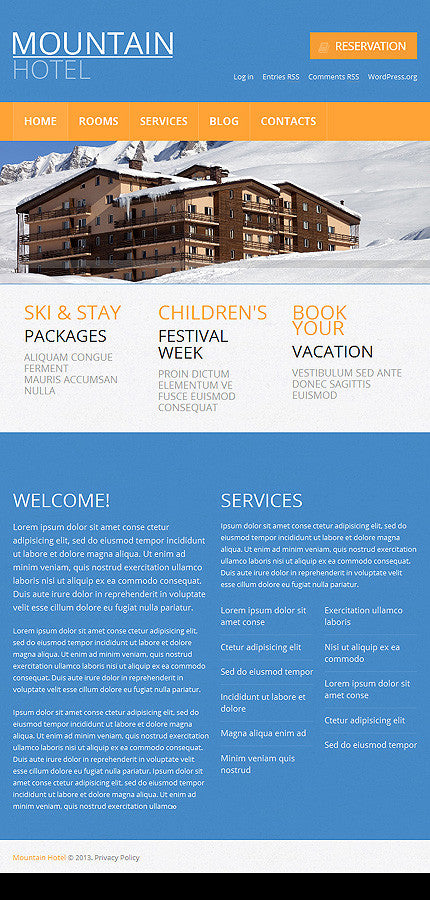 WordPress Themes - GoWebBaby.Com