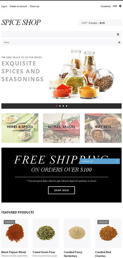 Shopify Themes - GoWebBaby.Com