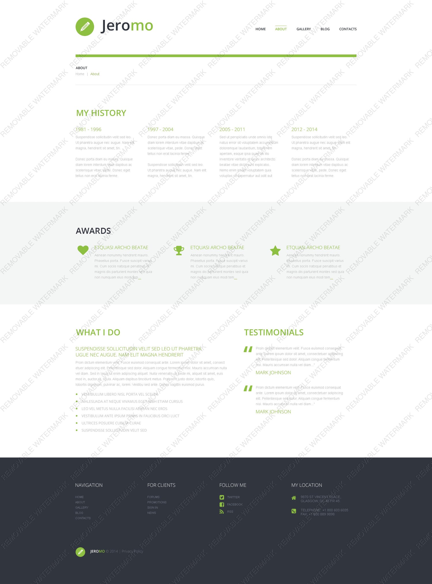 WordPress Themes - GoWebBaby.Com