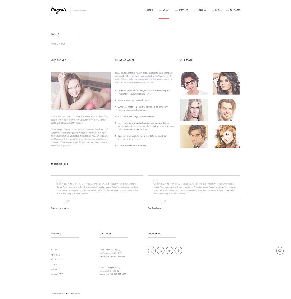 WordPress Themes - GoWebBaby.Com