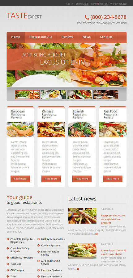 WordPress Themes - GoWebBaby.Com