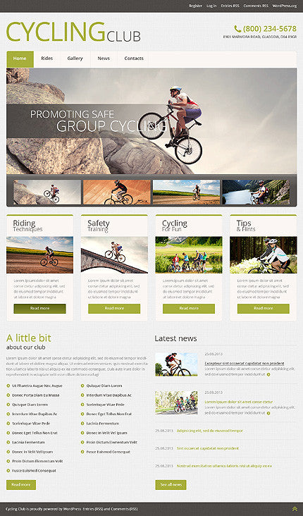 WordPress Themes - GoWebBaby.Com