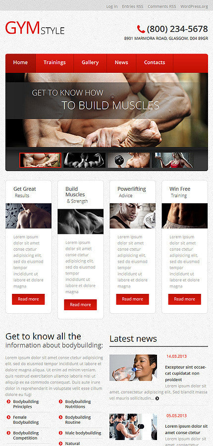 WordPress Themes - GoWebBaby.Com