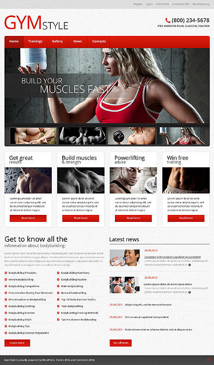 WordPress Themes - GoWebBaby.Com
