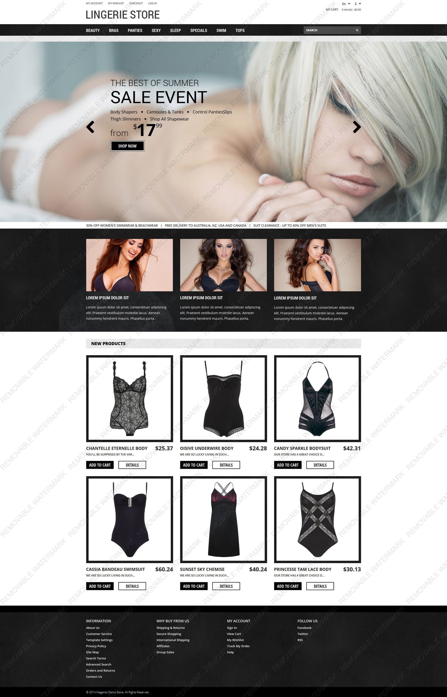 Magento Themes - GoWebBaby.Com