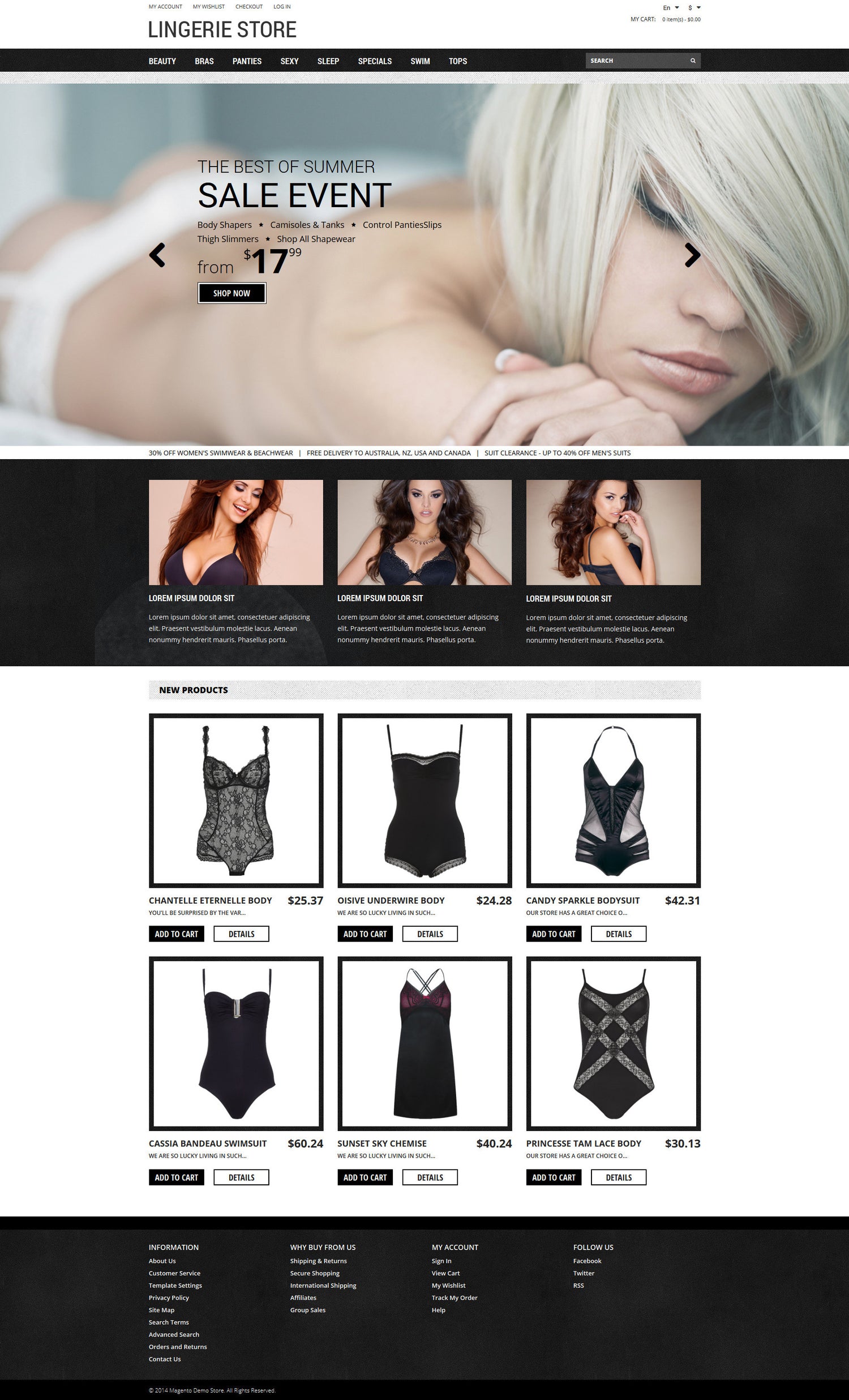 Magento Themes - GoWebBaby.Com