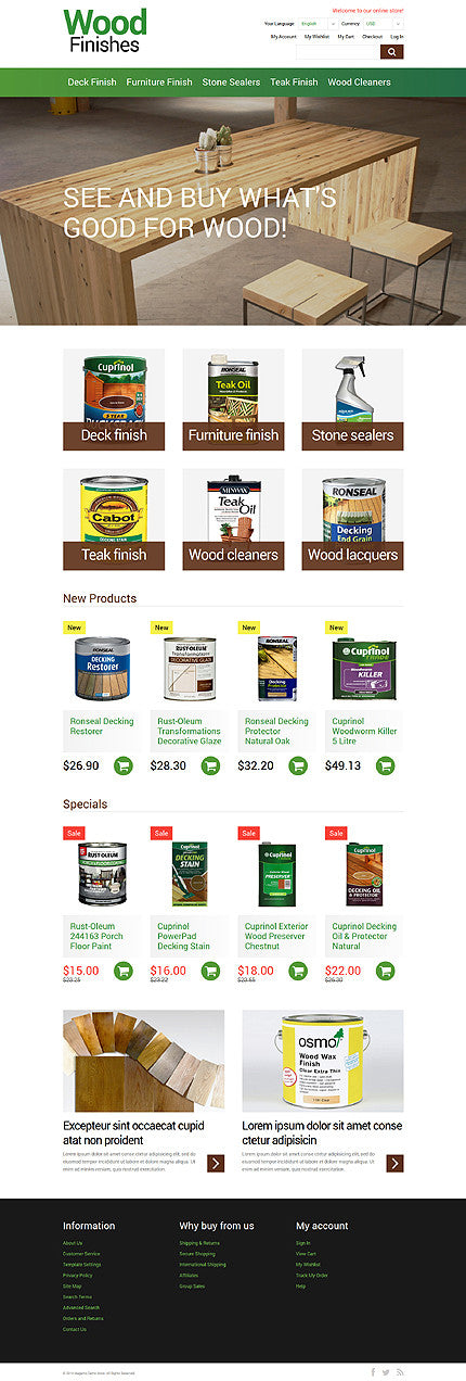 Magento Themes - GoWebBaby.Com