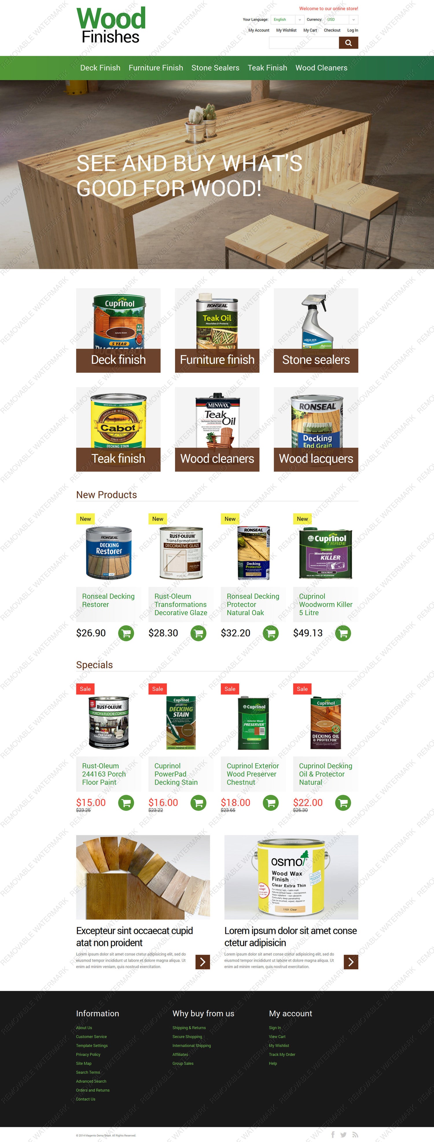 Magento Themes - GoWebBaby.Com