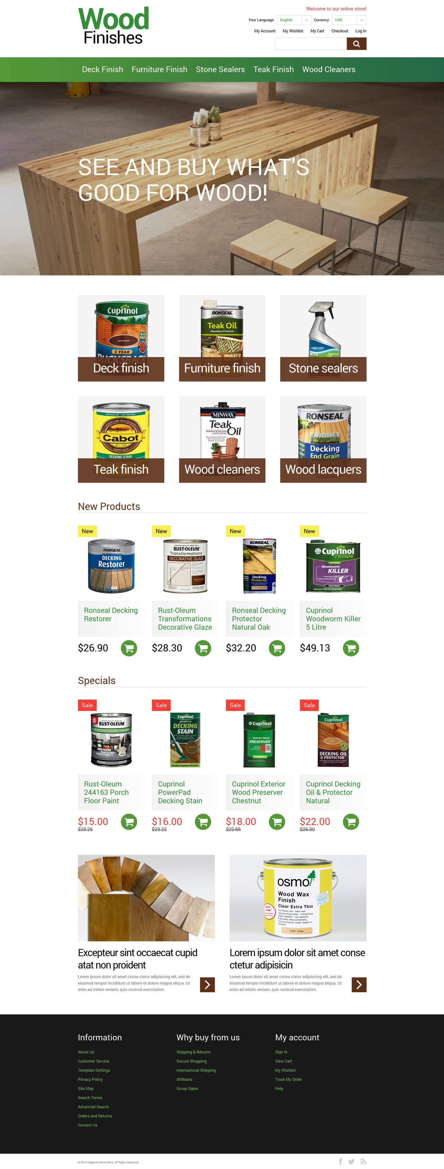 Magento Themes - GoWebBaby.Com