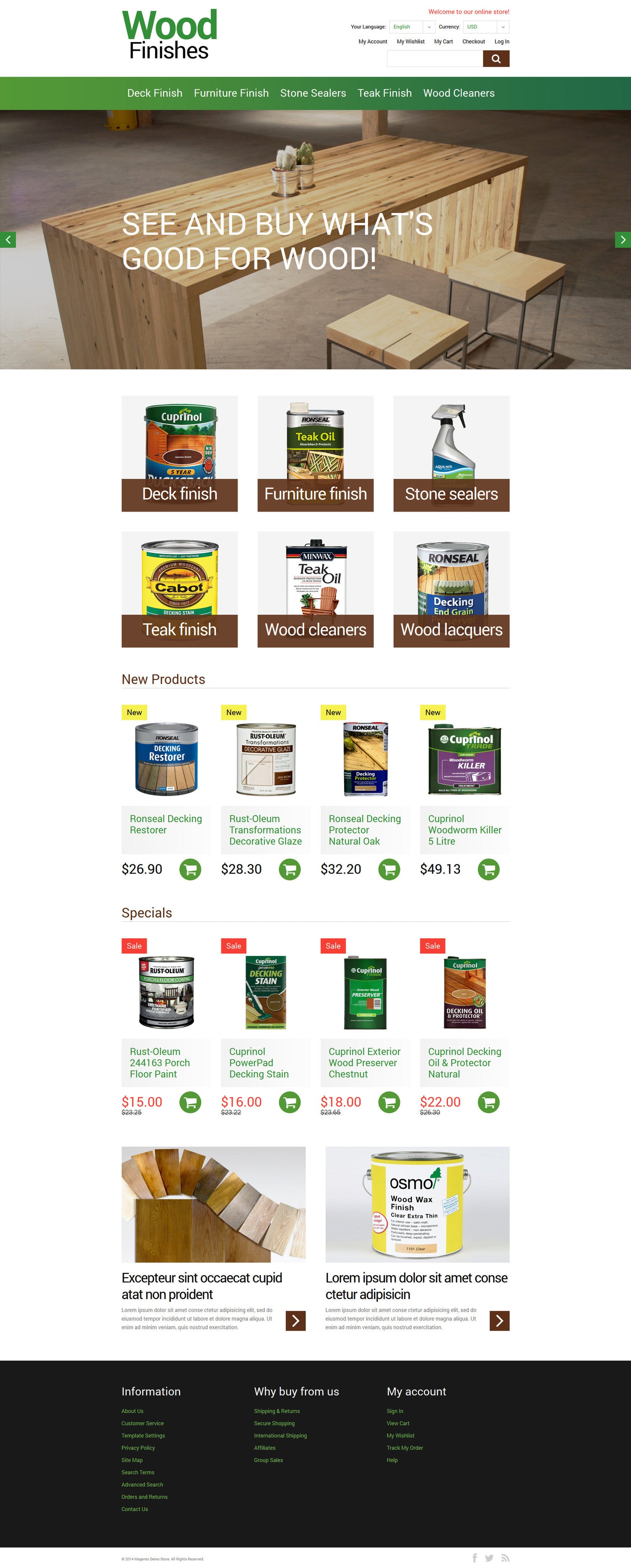 Magento Themes - GoWebBaby.Com