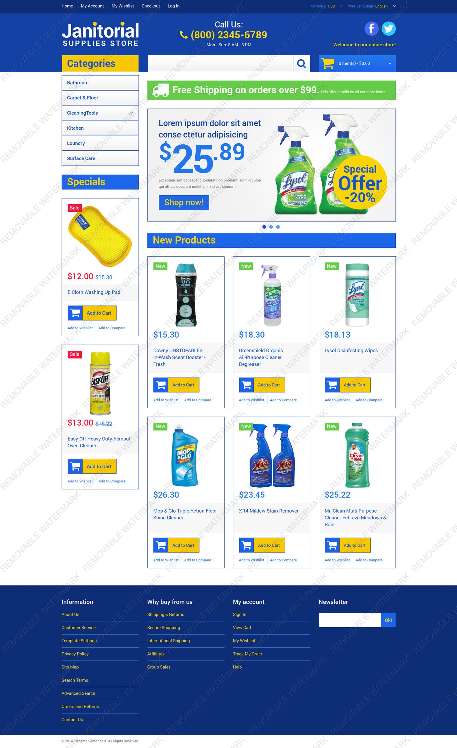 Magento Themes - GoWebBaby.Com