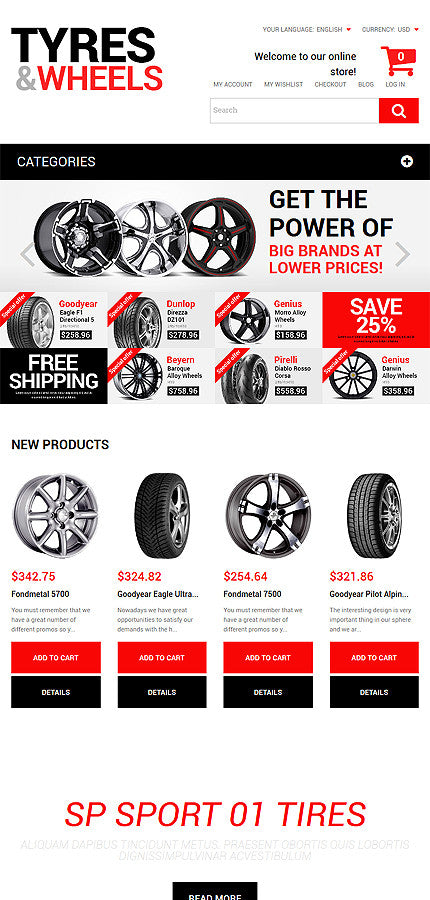 Magento Themes - GoWebBaby.Com