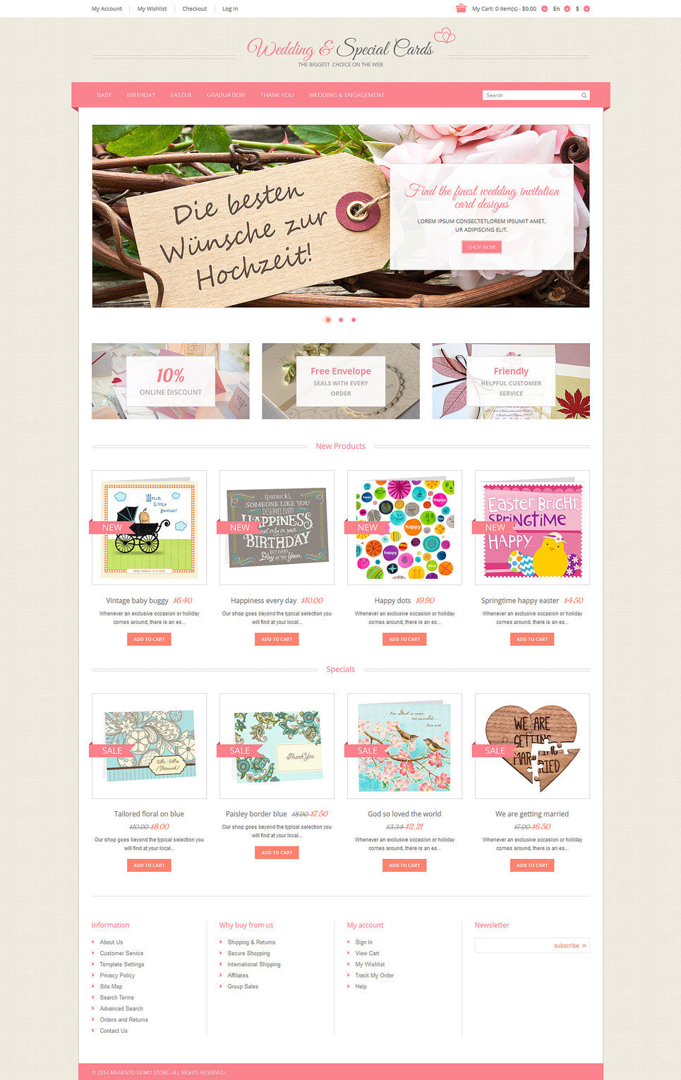 Magento Themes - GoWebBaby.Com