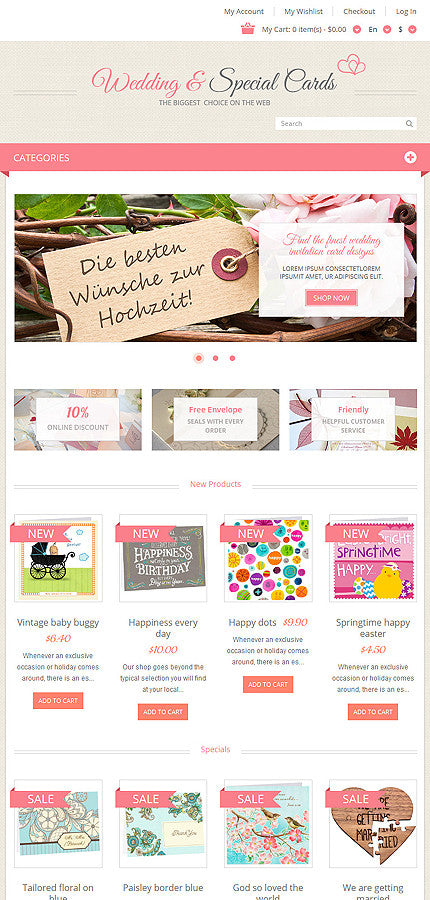 Magento Themes - GoWebBaby.Com