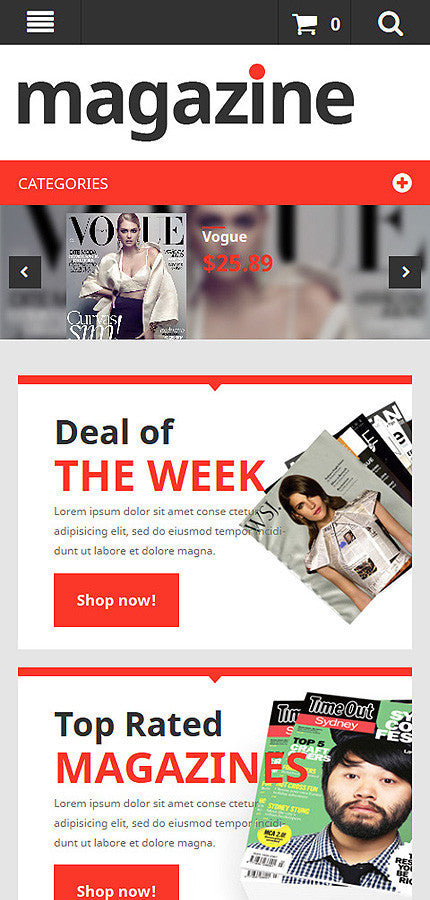 Magento Themes - GoWebBaby.Com