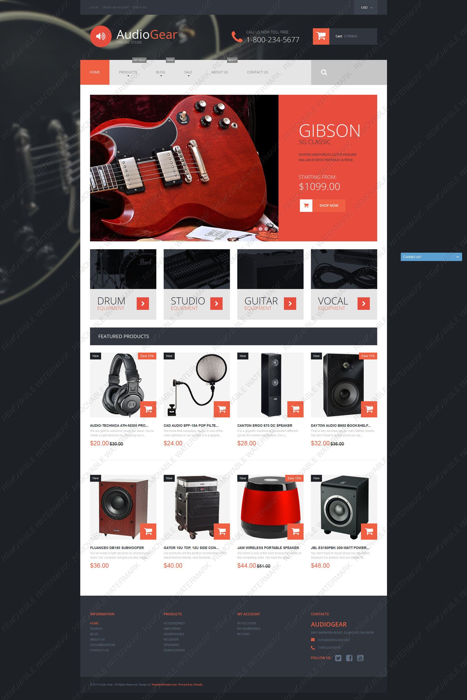 Shopify Themes - GoWebBaby.Com