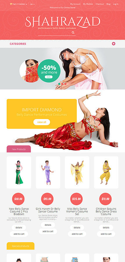 Magento Themes - GoWebBaby.Com