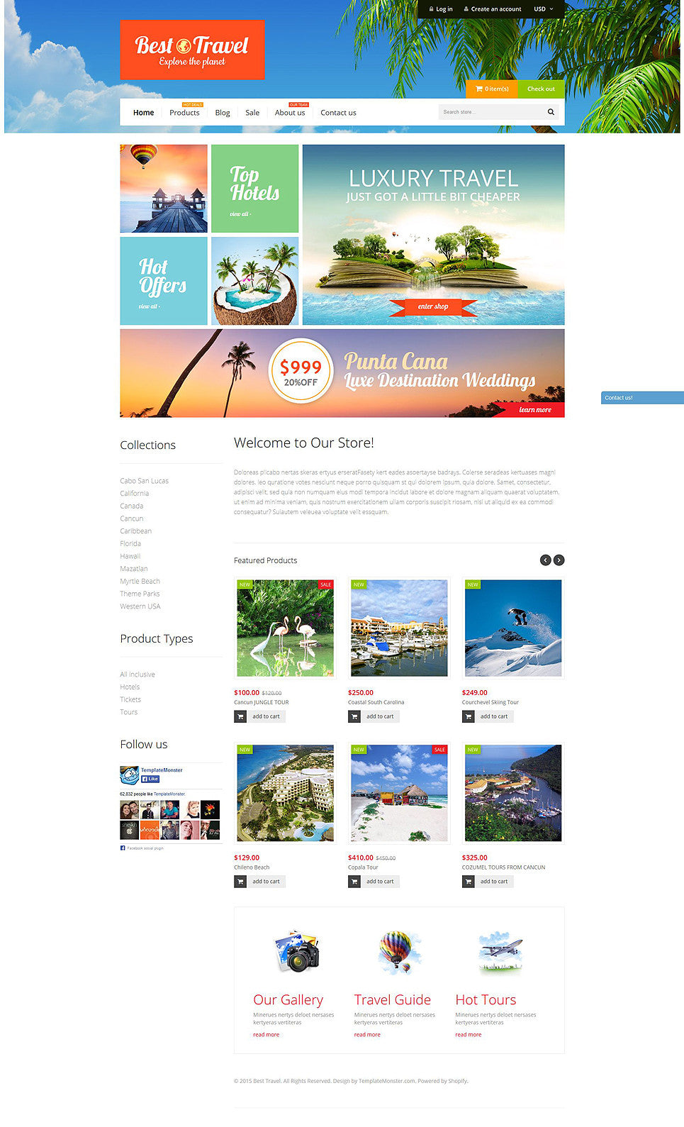 Shopify Themes - GoWebBaby.Com