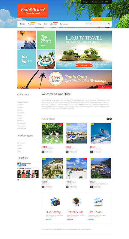 Shopify Themes - GoWebBaby.Com