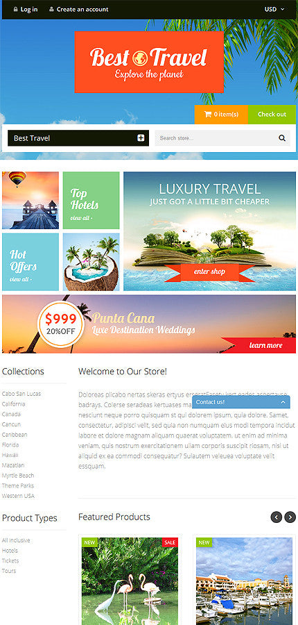 Shopify Themes - GoWebBaby.Com