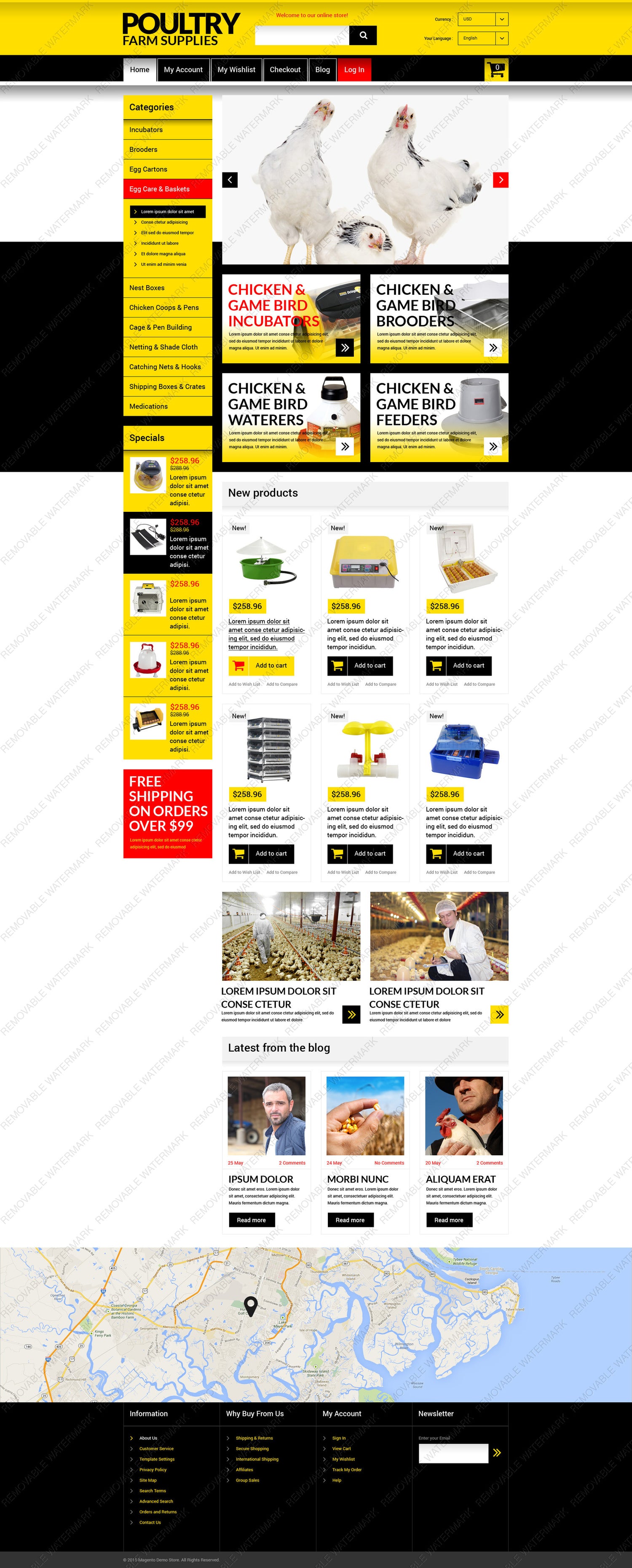 Magento Themes - GoWebBaby.Com
