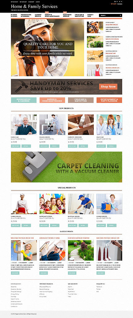 Magento Themes - GoWebBaby.Com