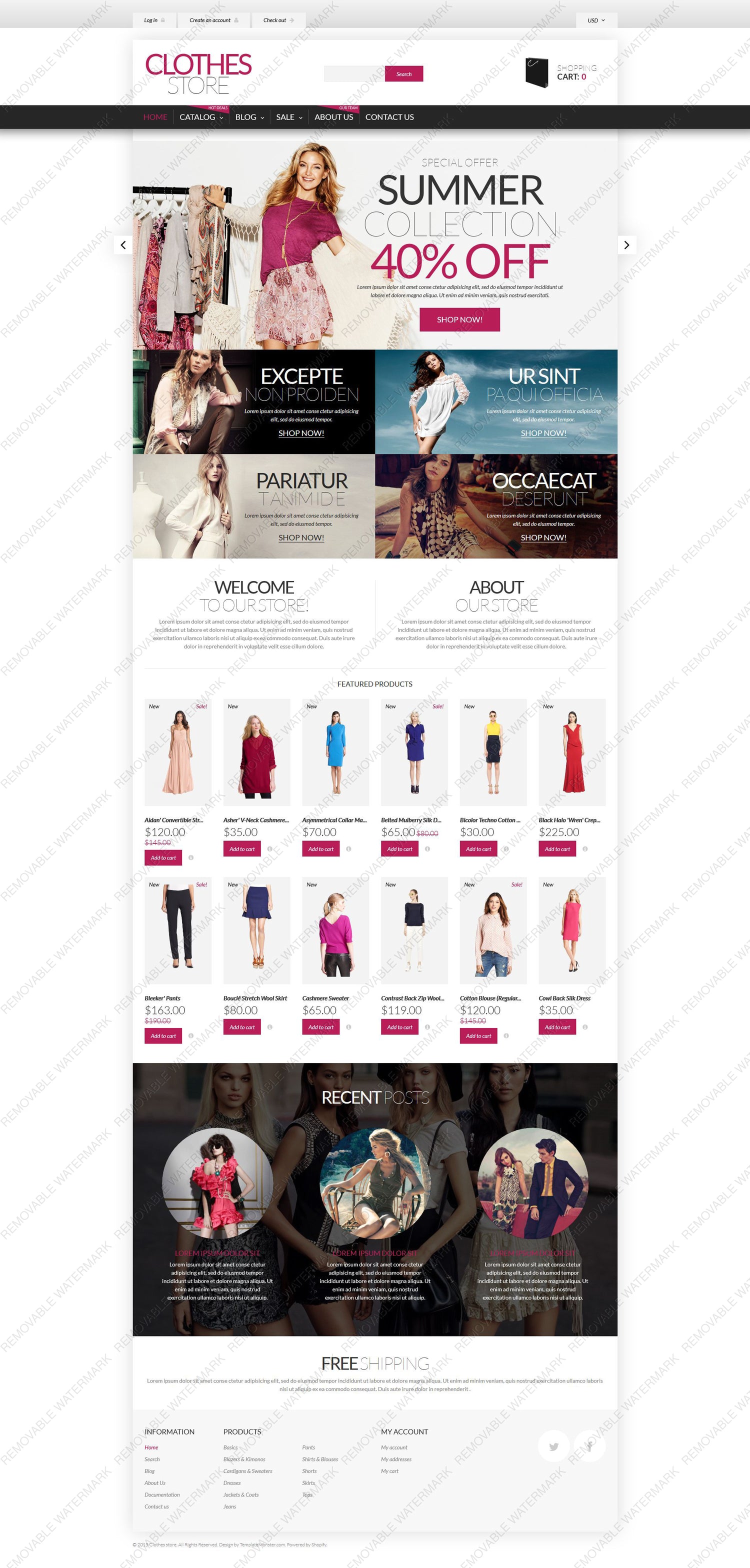 Shopify Themes - GoWebBaby.Com