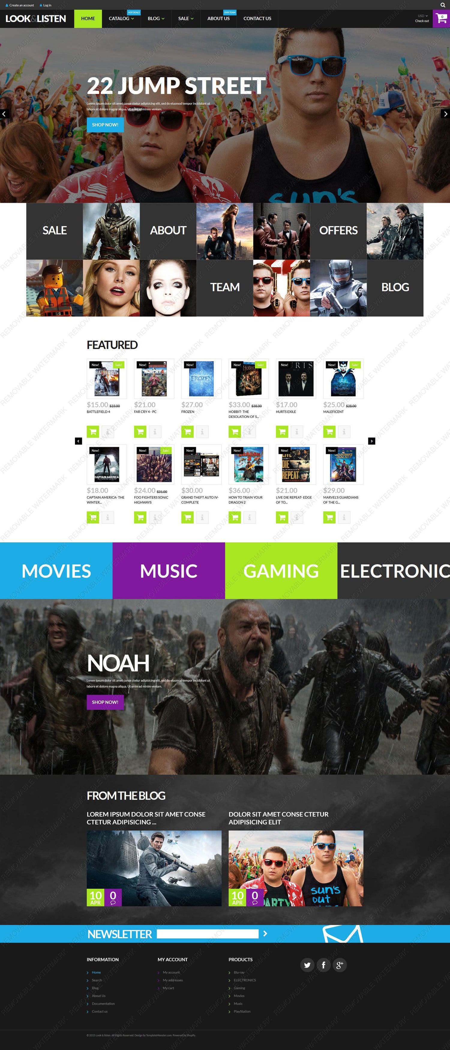 Shopify Themes - GoWebBaby.Com
