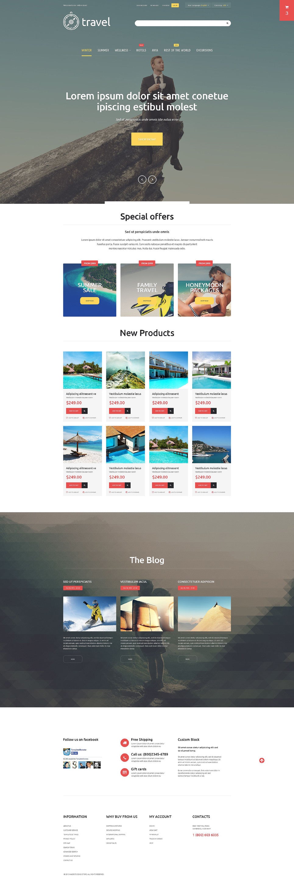 Magento Themes - GoWebBaby.Com