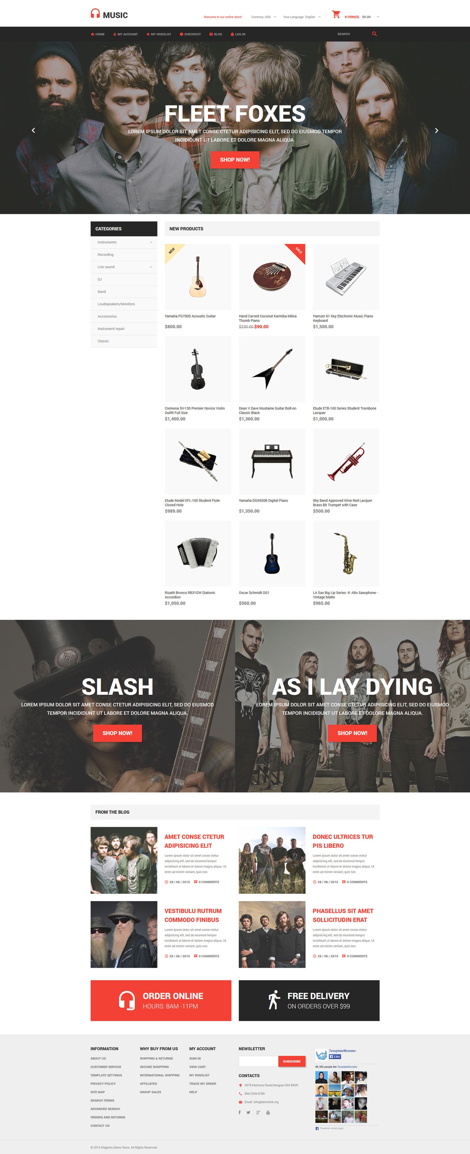 Magento Themes - GoWebBaby.Com