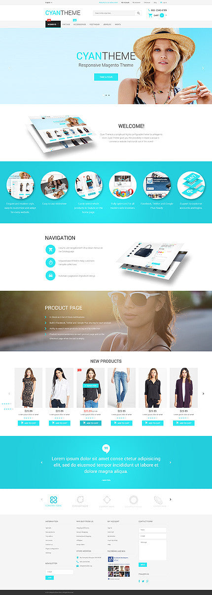 Magento Themes - GoWebBaby.Com