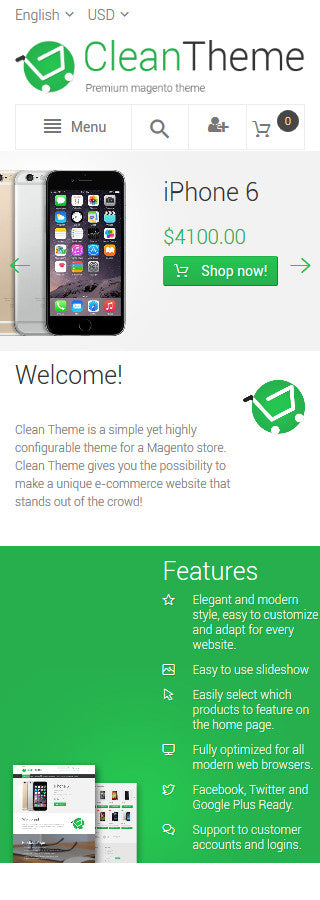 Magento Themes - GoWebBaby.Com