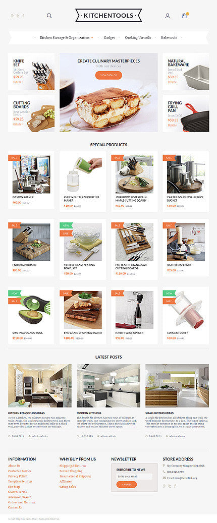 Magento Themes - GoWebBaby.Com