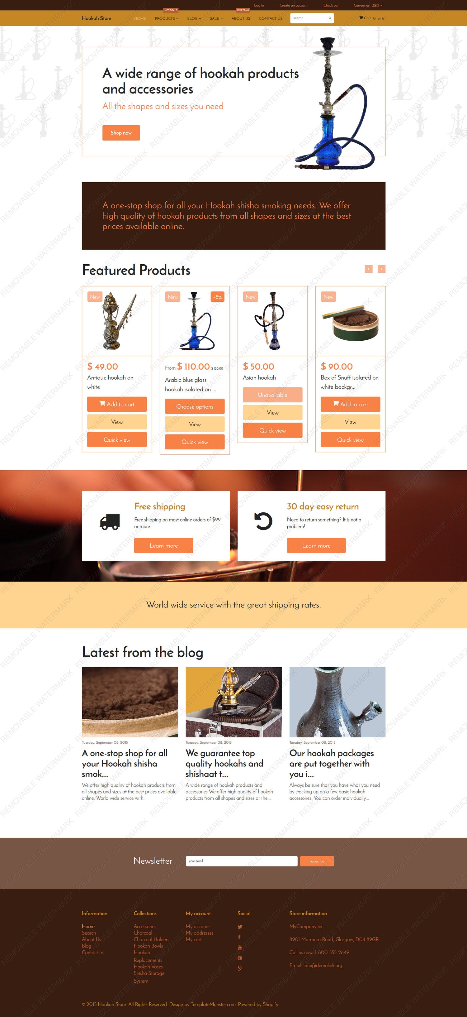 Shopify Themes - GoWebBaby.Com
