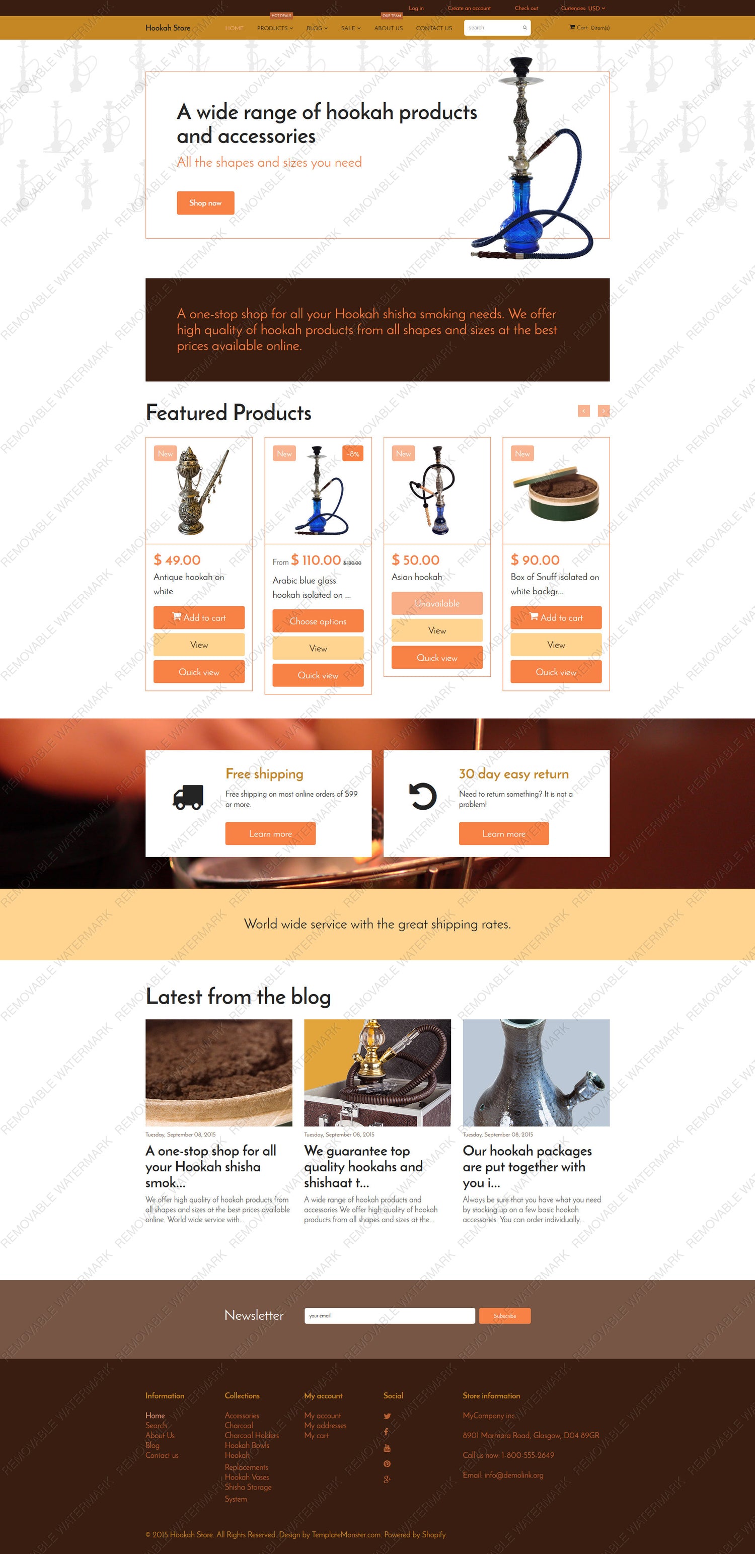 Shopify Themes - GoWebBaby.Com