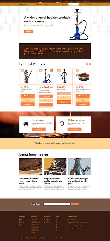 Shopify Themes - GoWebBaby.Com