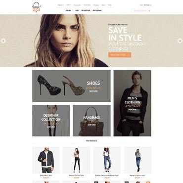 Designer Apparel Store Magento Website Design - GoWebBaby.Com