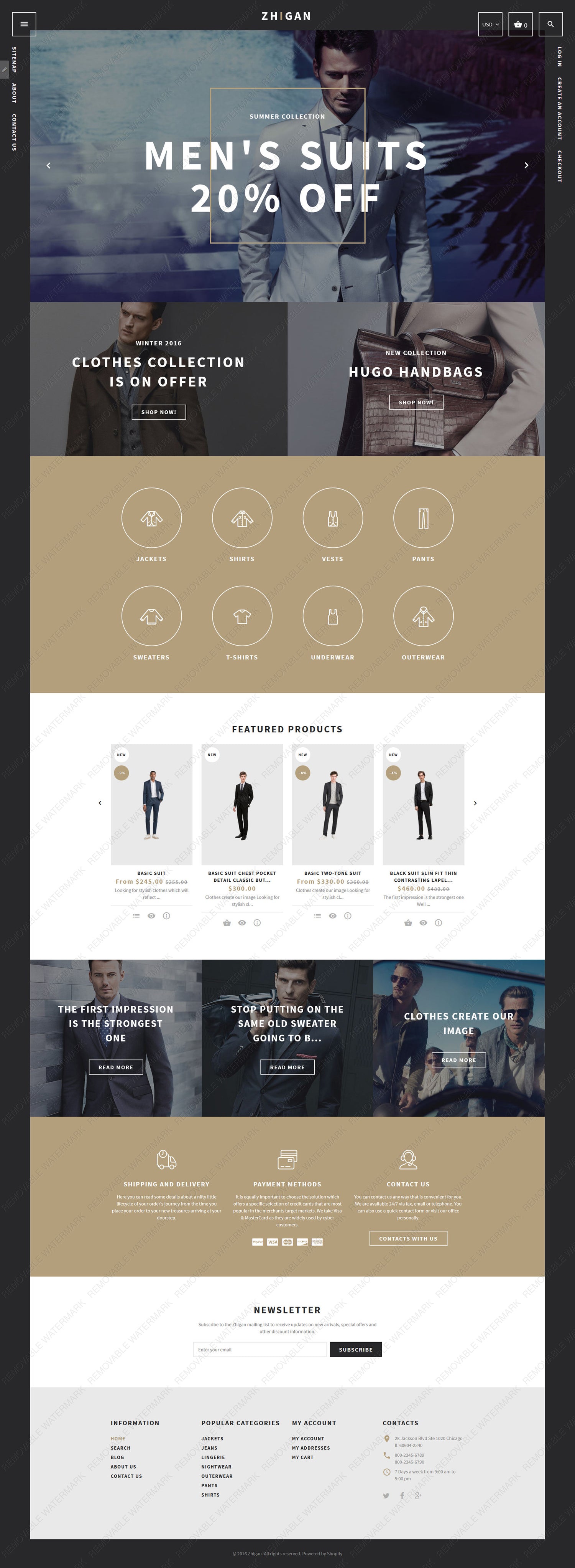 Shopify Themes - GoWebBaby.Com