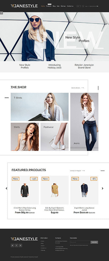 Shopify Themes - GoWebBaby.Com
